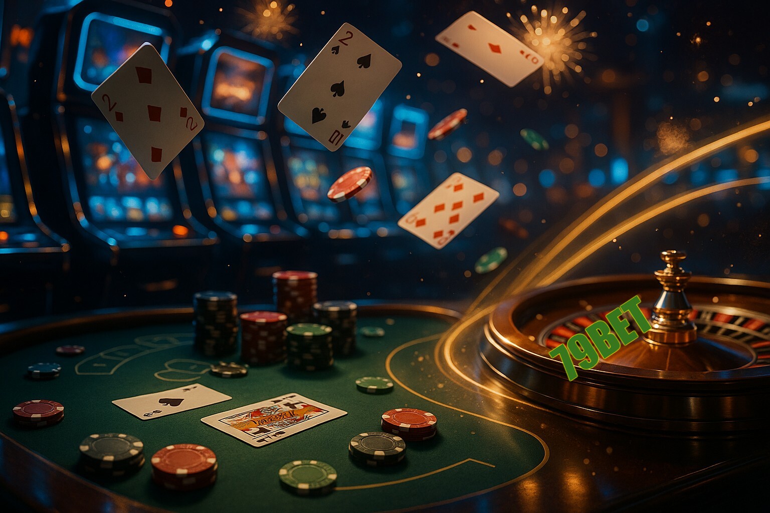 Jogos emocionantes no 79BET